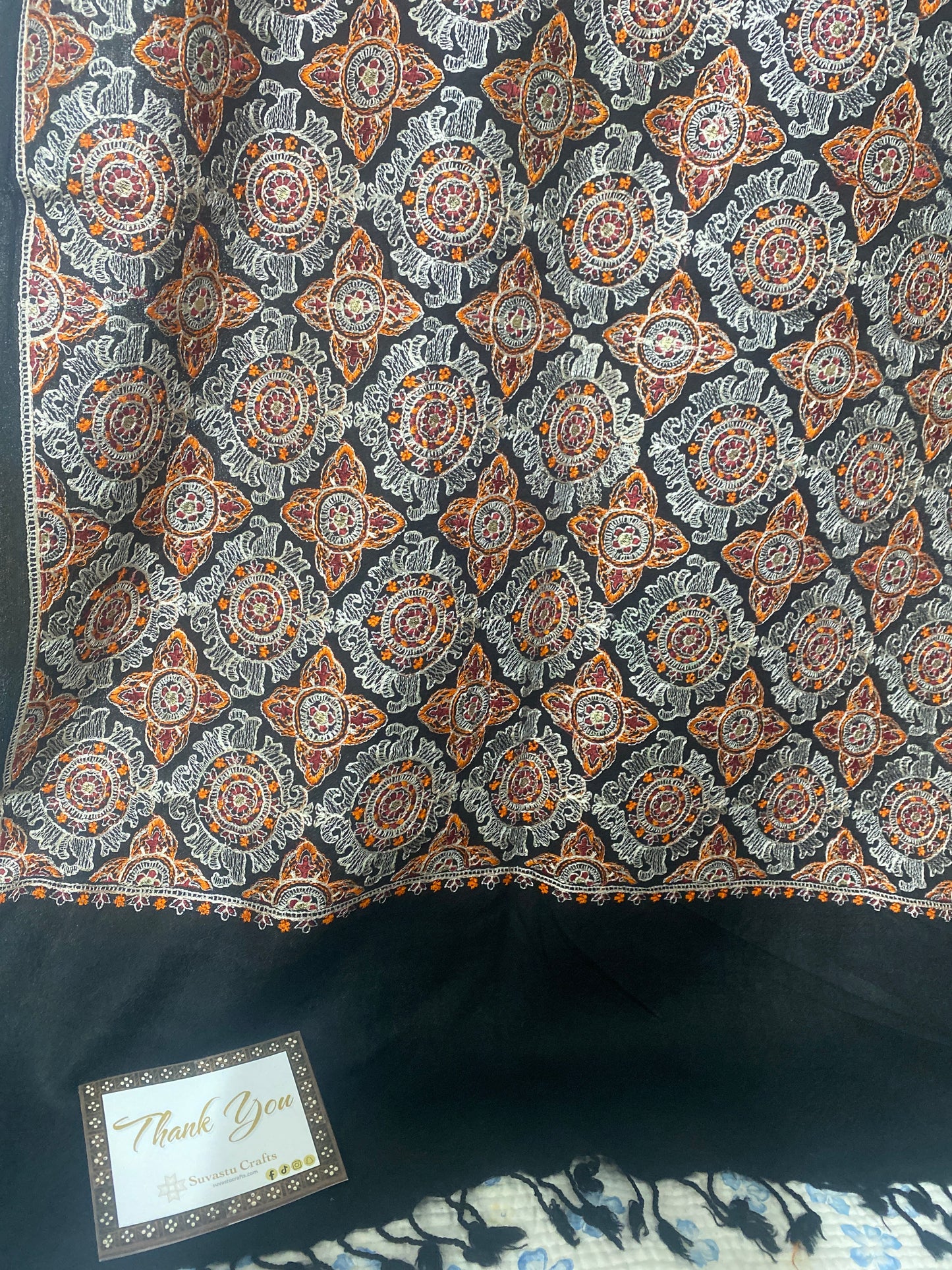 Embroidery Wool Black S