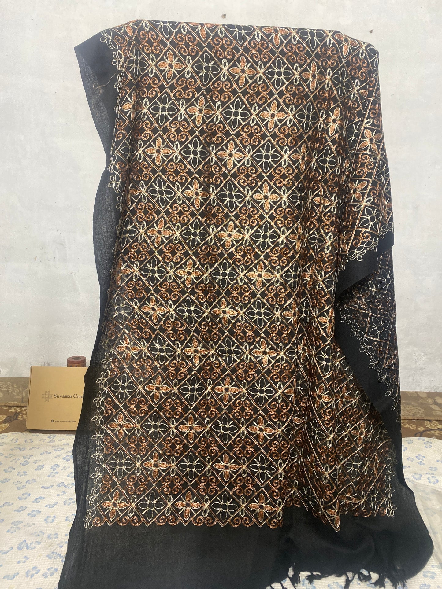 Embroidery Wool Black