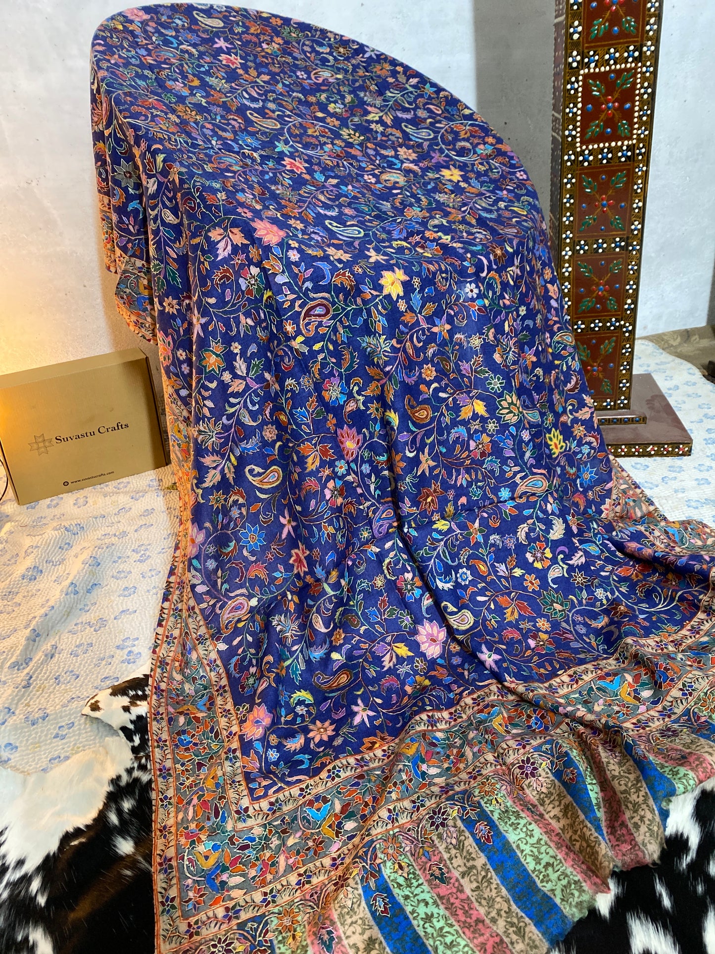 Kashmiri Pashmina Kalam Kar K
