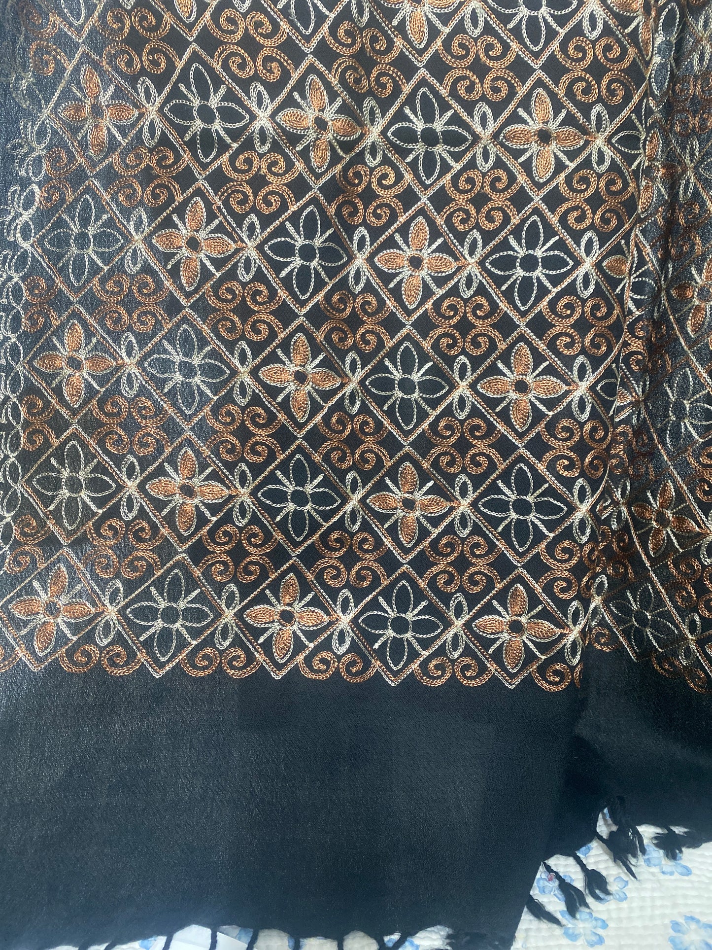Embroidery Wool Black