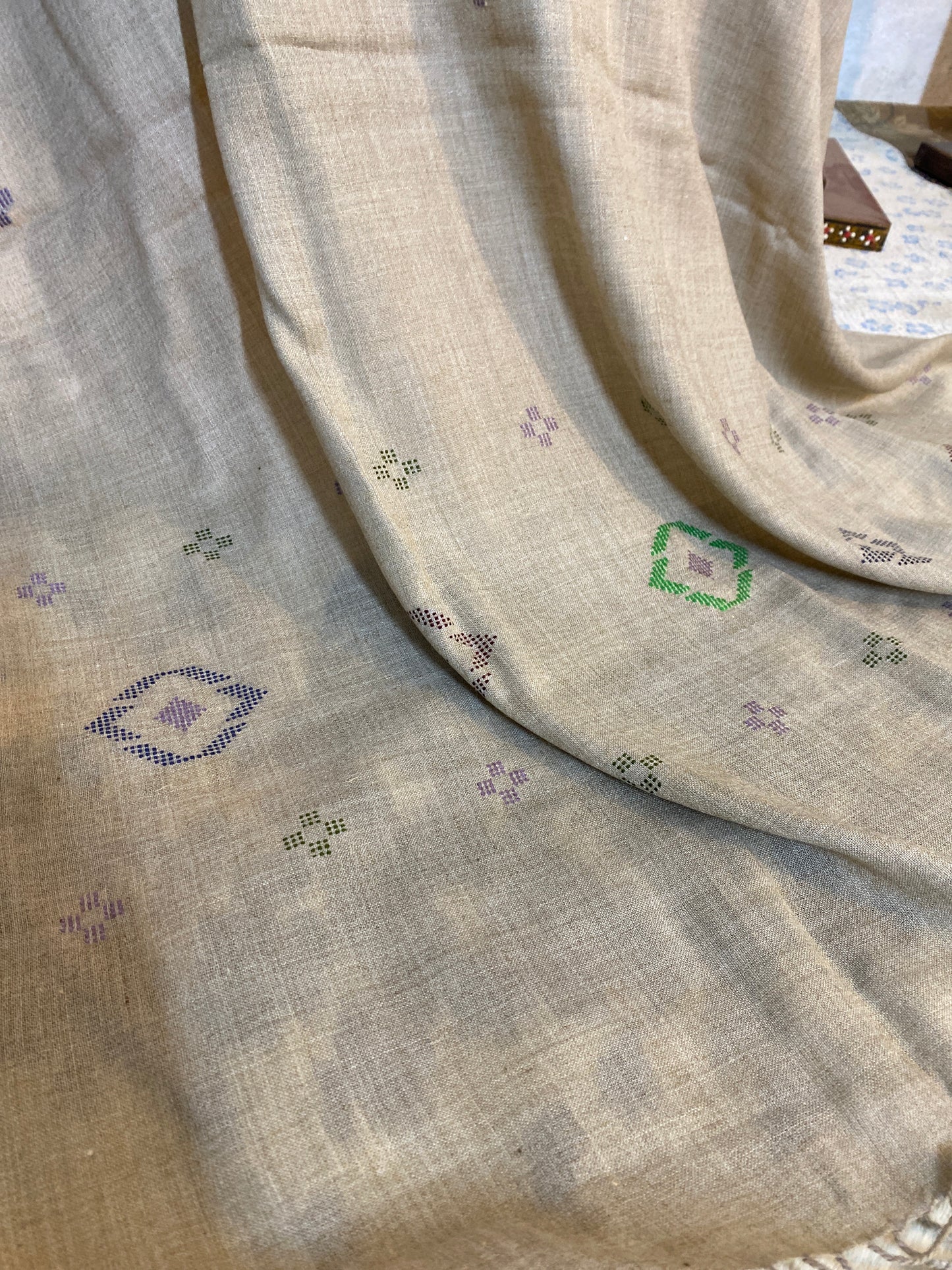 Suvastu special Hand Kadhi Gray