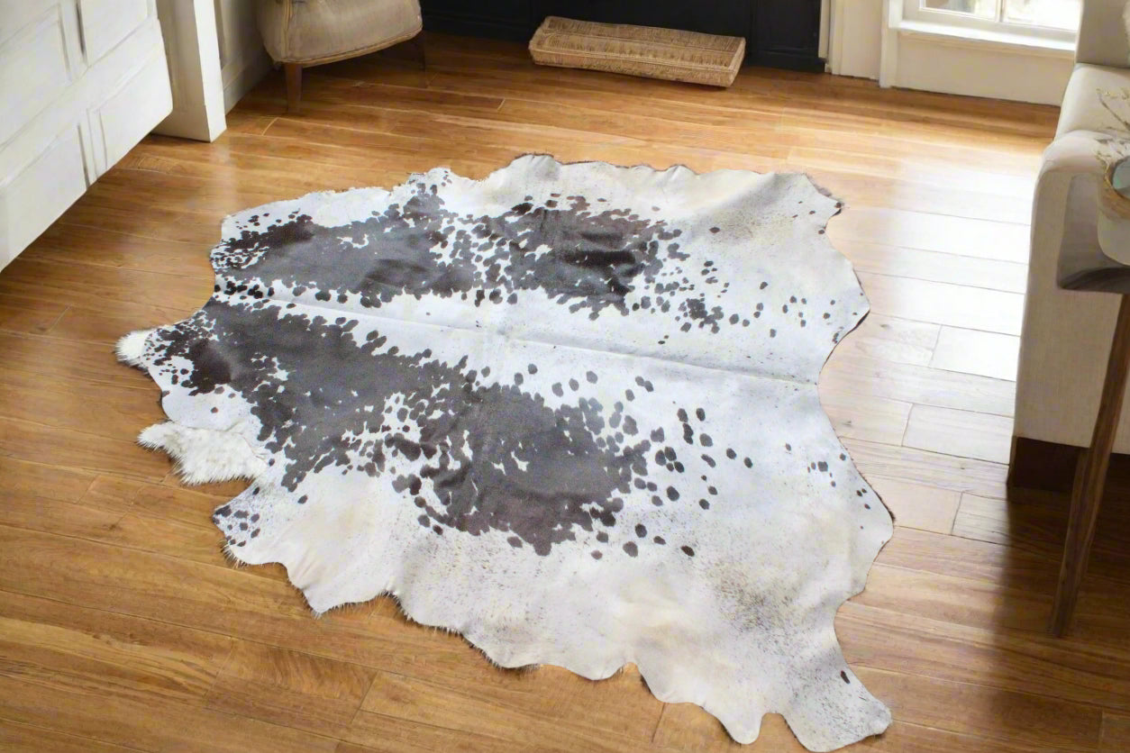 Cow Hide Rug 5.5x5 fts