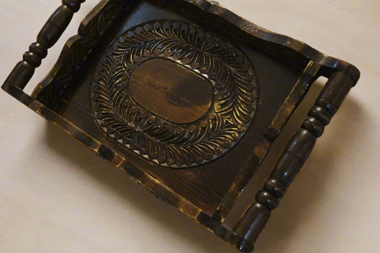 Swati Hand Carving Tray