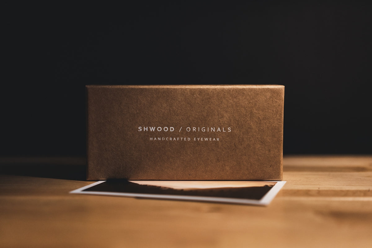 Shwood labeled box