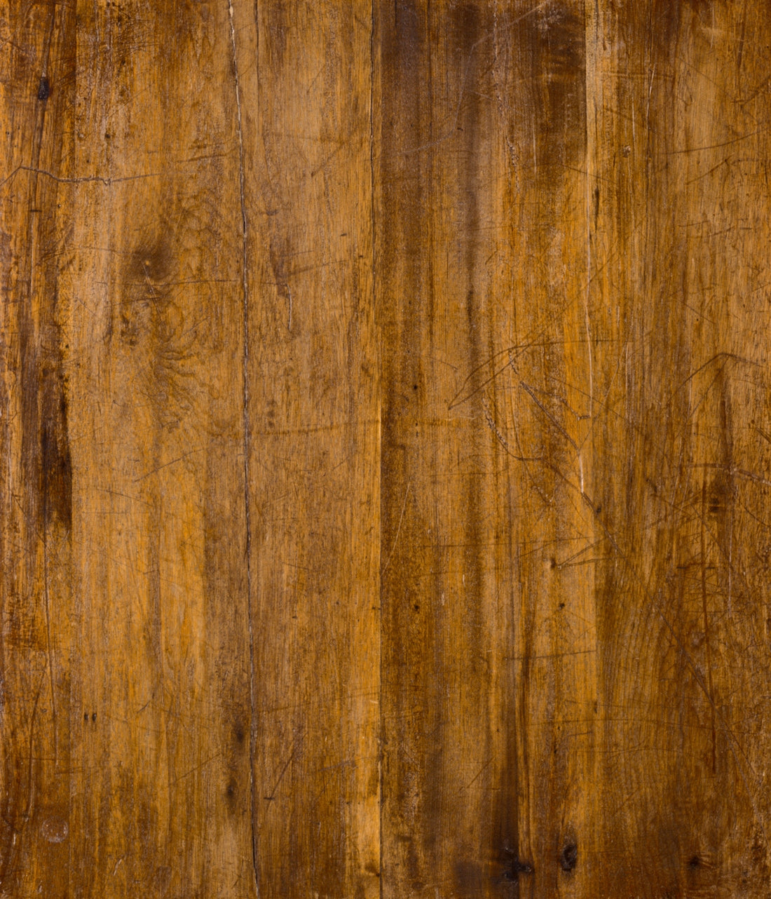 A close-up of a weathered wooden surface