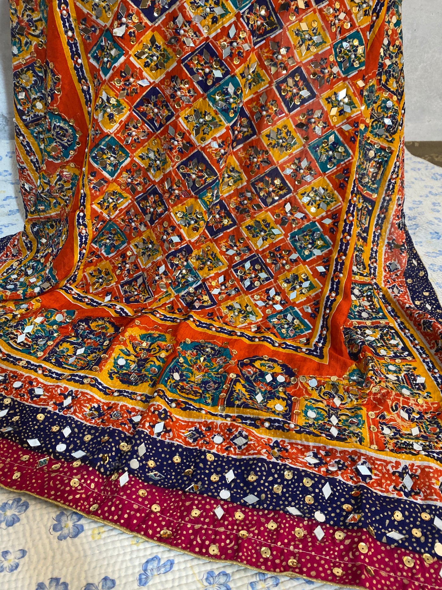 Wedding Mahandi Shawl B