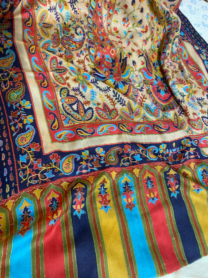 Kashmiri Pashmina Kalam Kar F