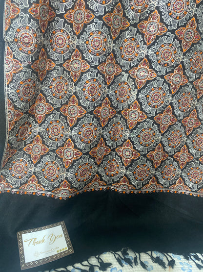 Embroidery Wool Black S