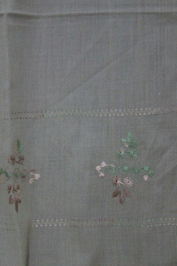 Swati Embroidery Wool Brown F