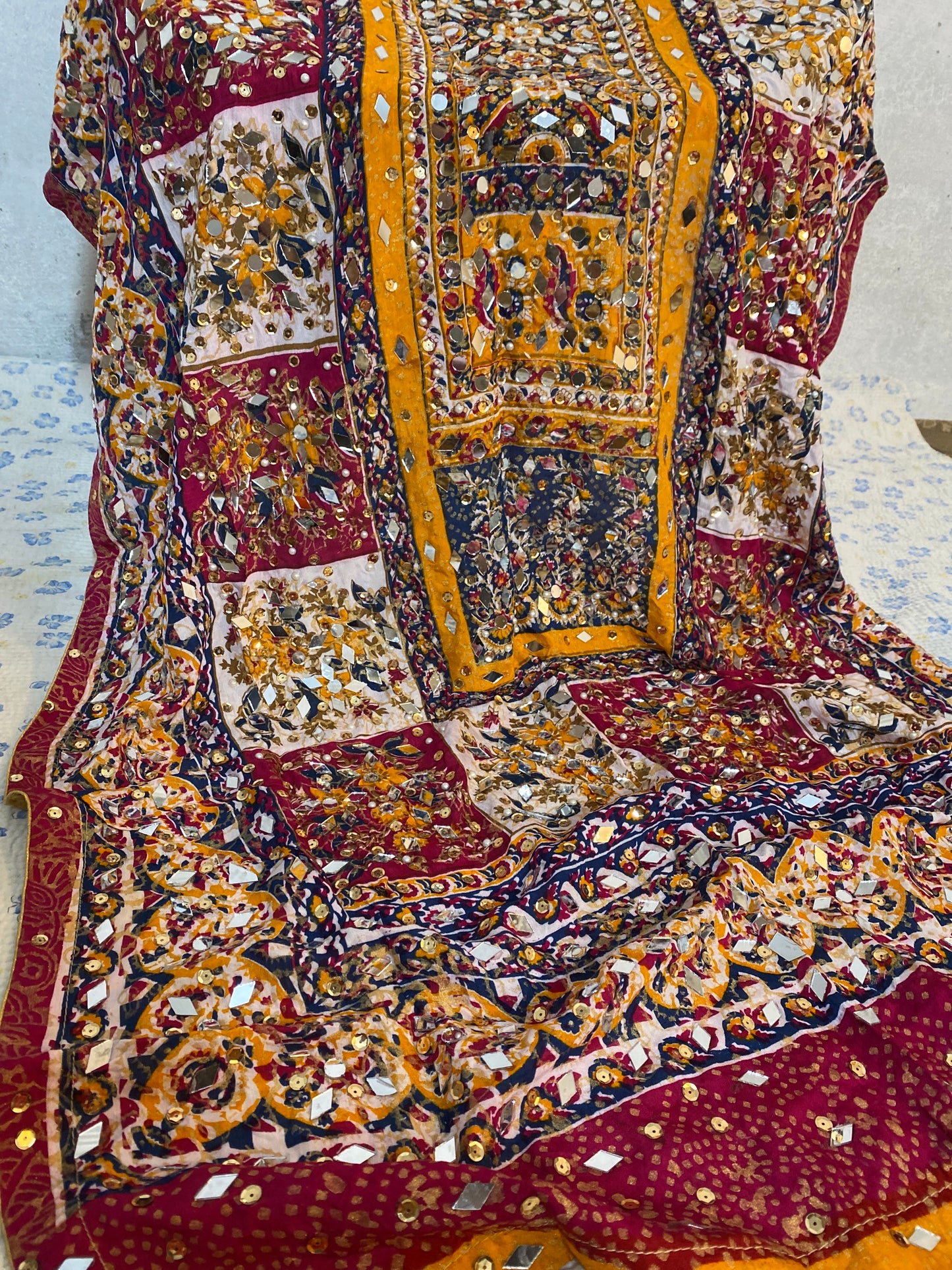 Wedding Mahandi Shawl D