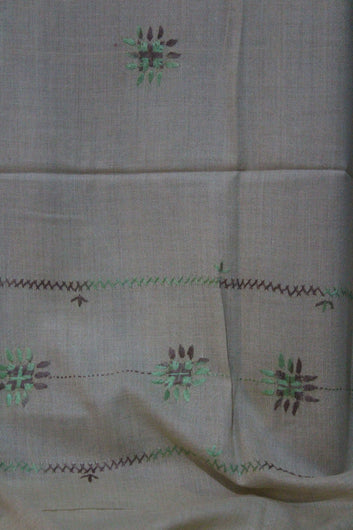 Swati Embroidery Wool Brown