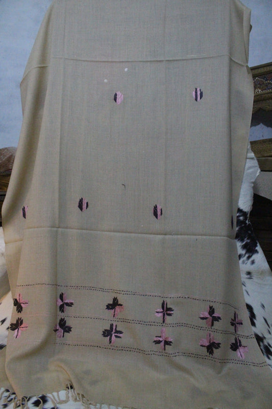 Swati Embroidery Wool Brown