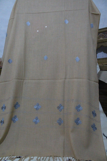 Swati Embroidery Wool Brown