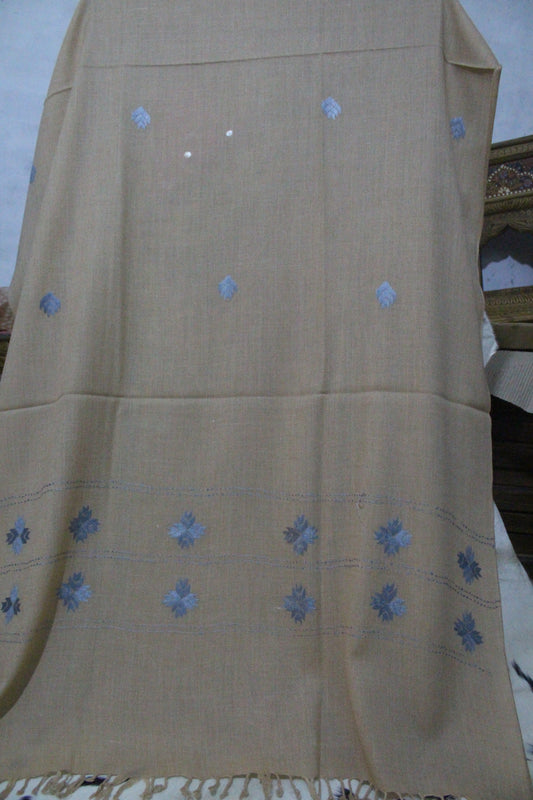 Swati Embroidery Wool Brown
