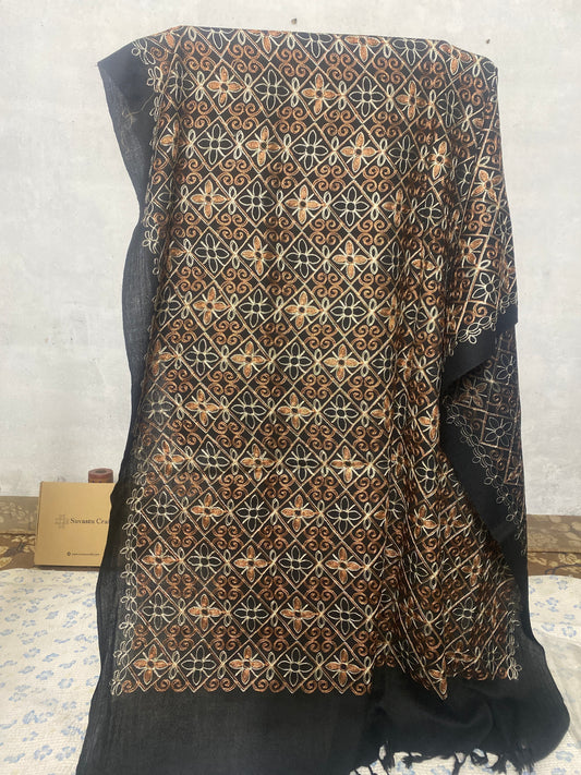 Embroidery Wool Black