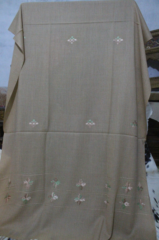 Swati Embroidery Wool Brown