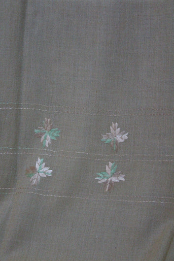 Swati Embroidery Wool Brown