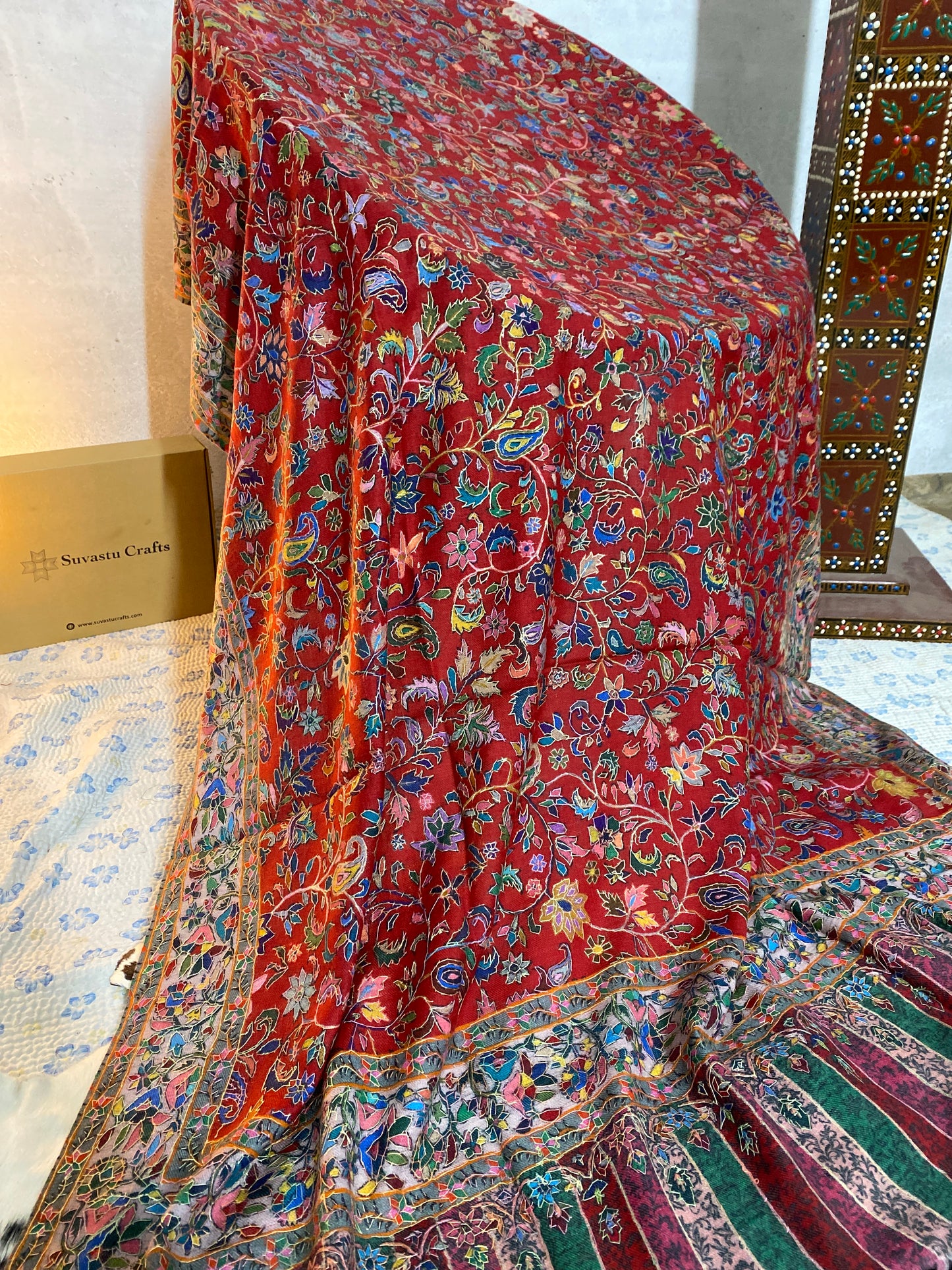 Kashmiri Pashmina Kalam Kar J