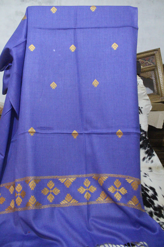 Swati Embroidery Wool Blue B