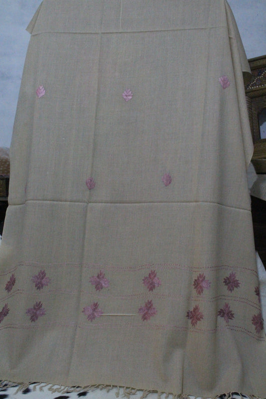Swati Embroidery Wool Brown