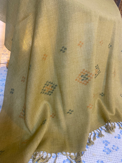 Swati Kadhi Handloom  Brown