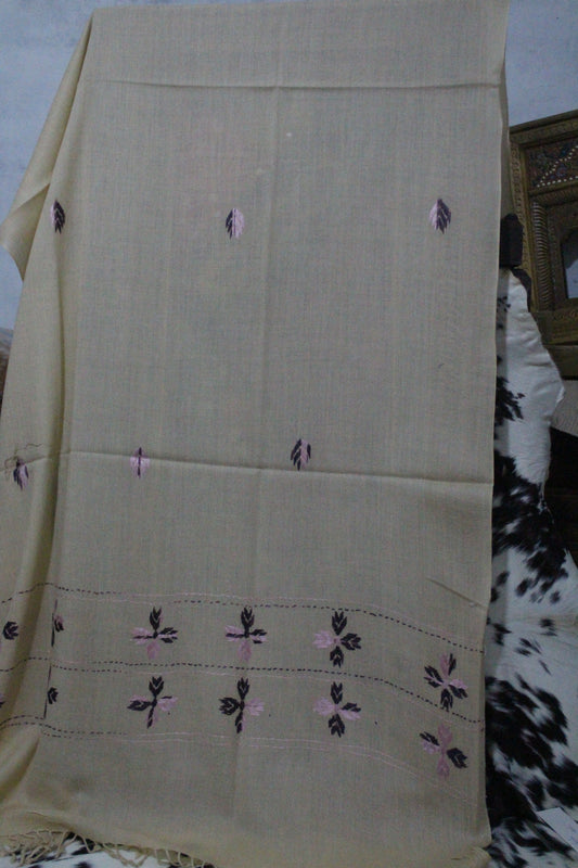 Swati Embroidery Wool Brown