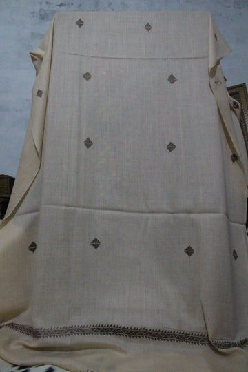 Swati Embroidery Wool Brown