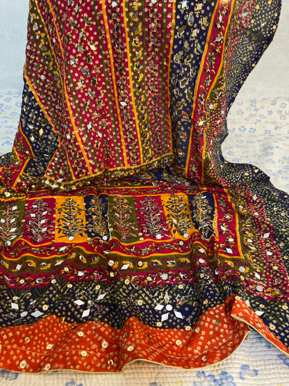 Wedding Mahandi Shawl C