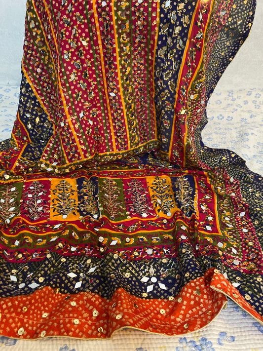 Wedding Mahandi Shawl C