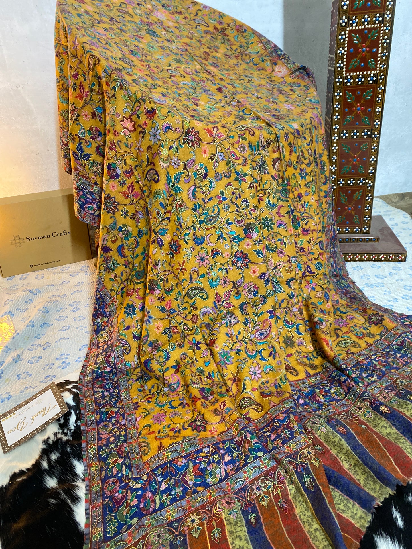 Kashmiri Pashmina Kalam Kar G