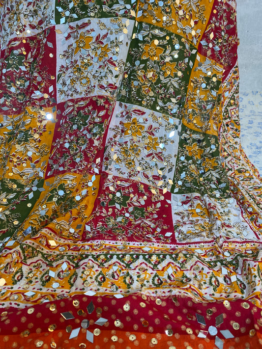 Wedding Mahandi Shawl I
