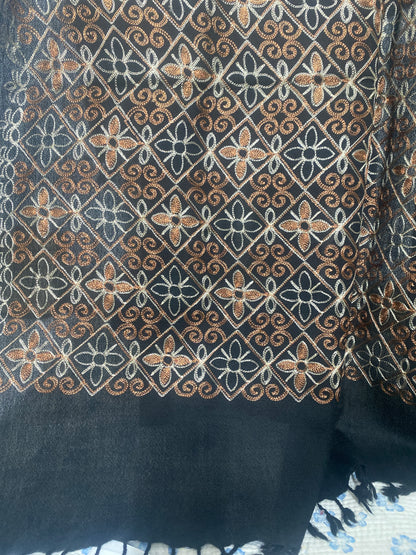 Embroidery Wool Black