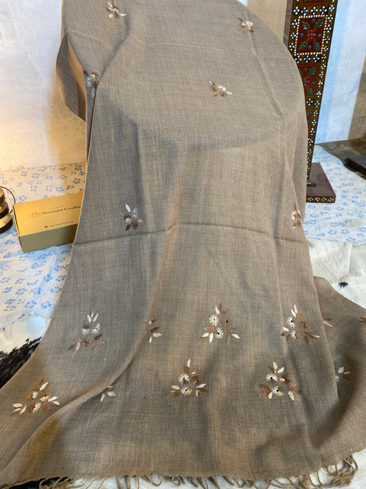 Swati Embroidery Brown FB