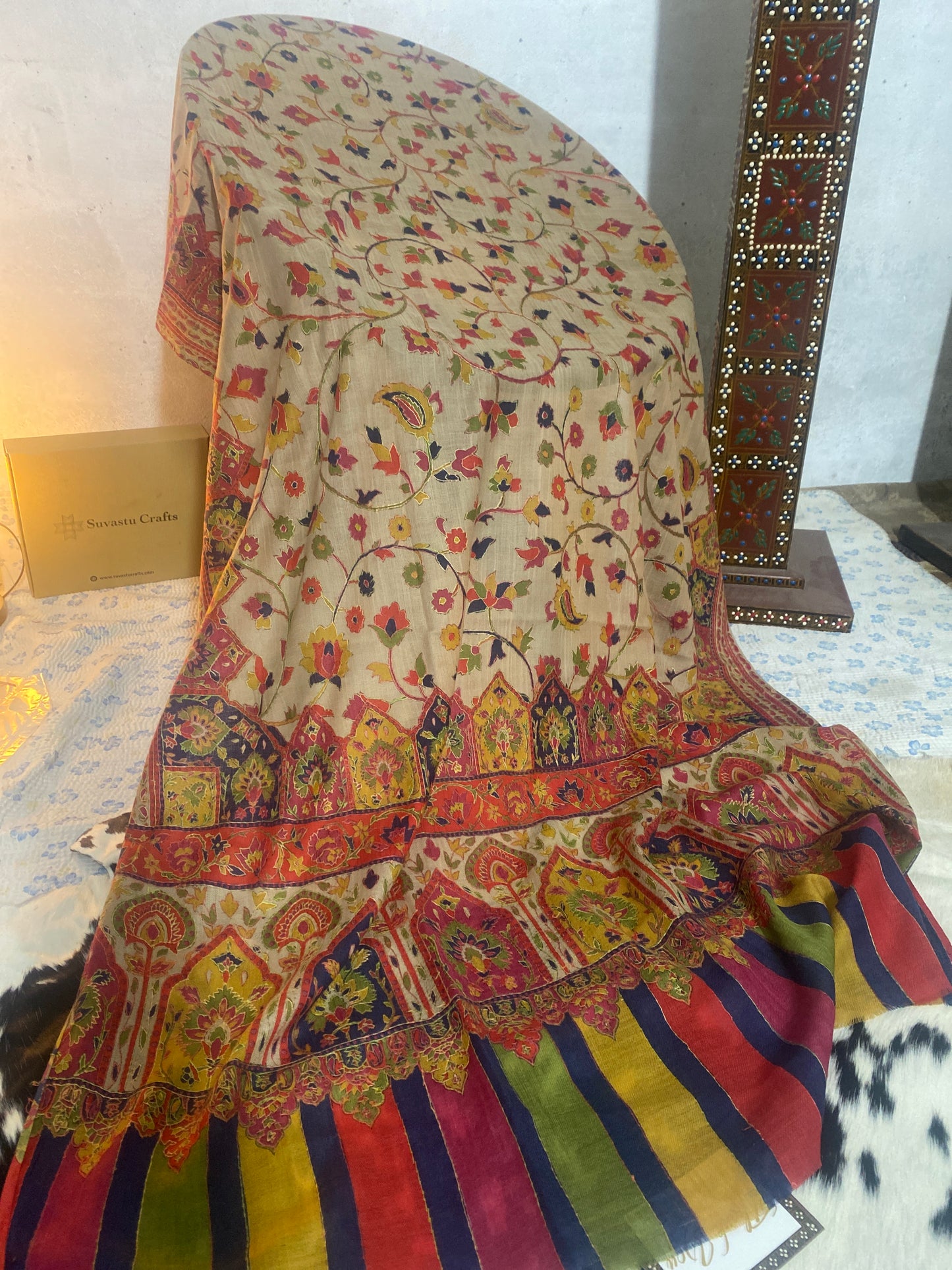 Kashmiri Pashmina Kalam Kar E