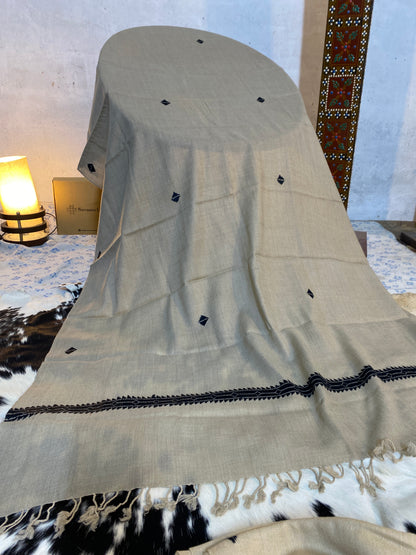 Swati Embroidery Wool Brown PB