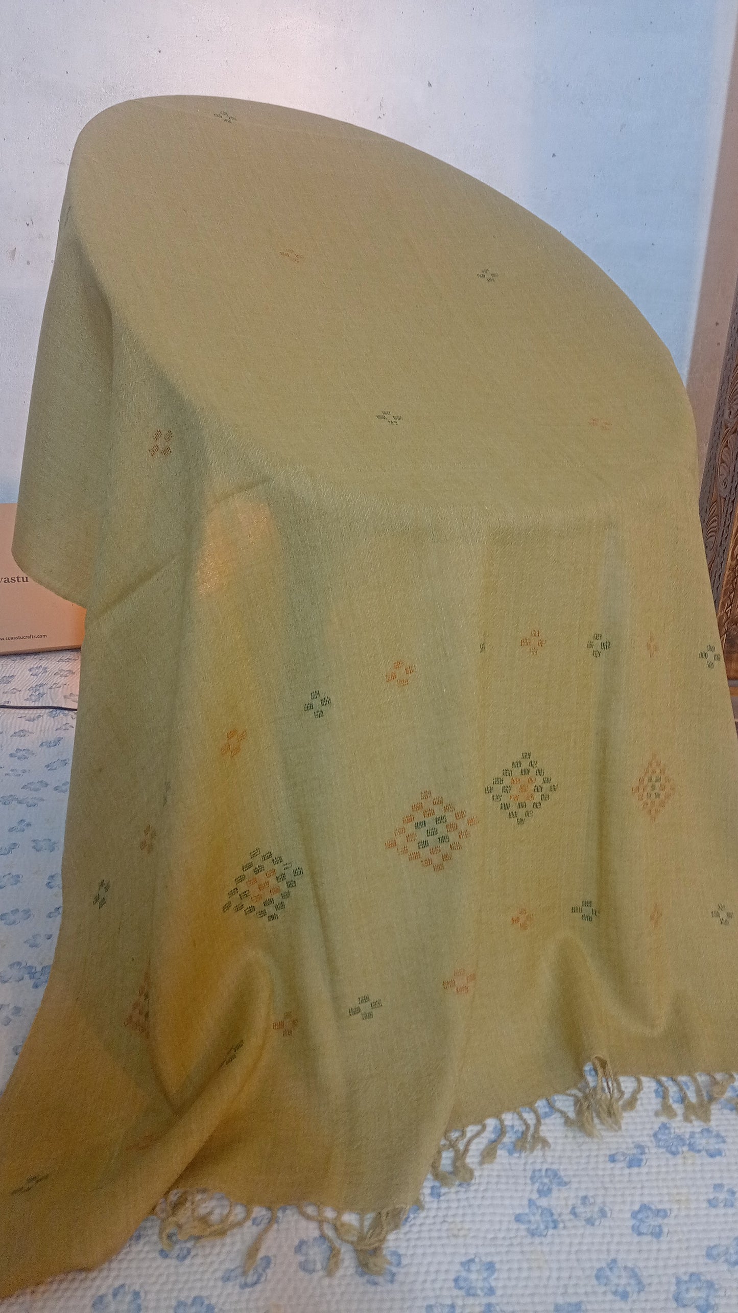 Swati Kadhi Handloom  Brown