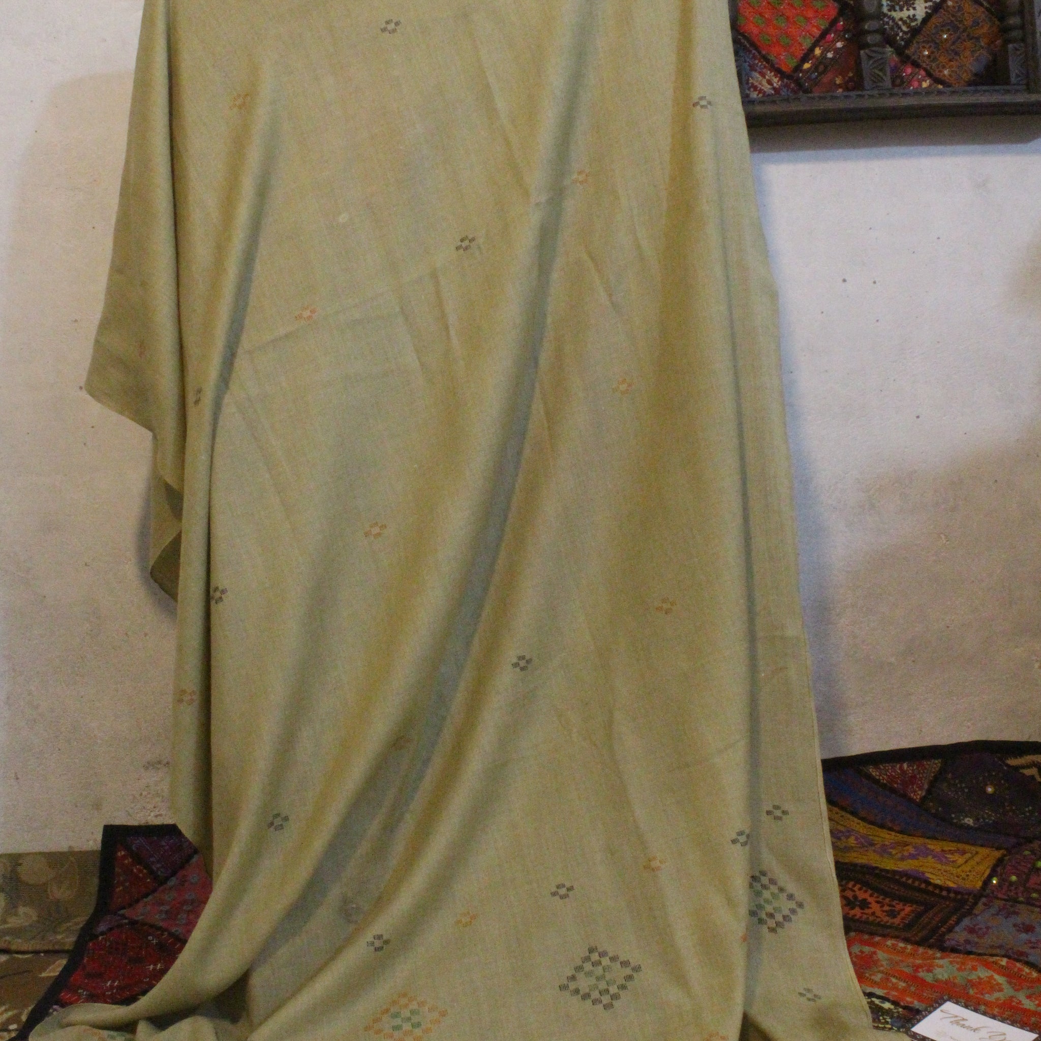 Suvastu Special Kadhi Gray Shawl D