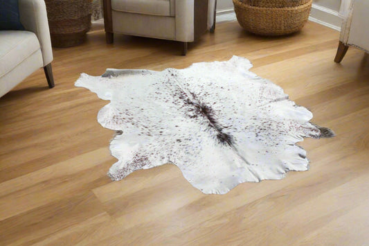 Cow Hide Rug 4x4.5 fts