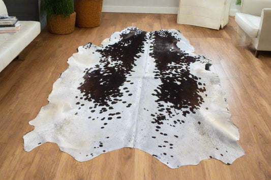 Cow Hide Rug 5.5x5 fts