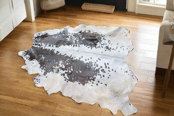 Cow Hide Rug 5.5x5 fts