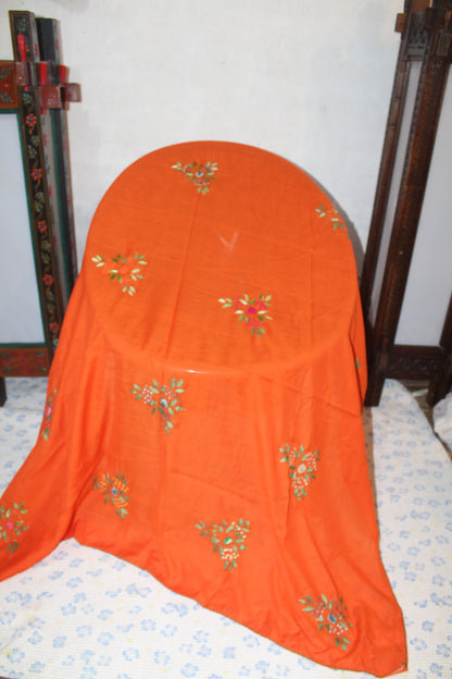 Summer Swiss Shawl Orange A