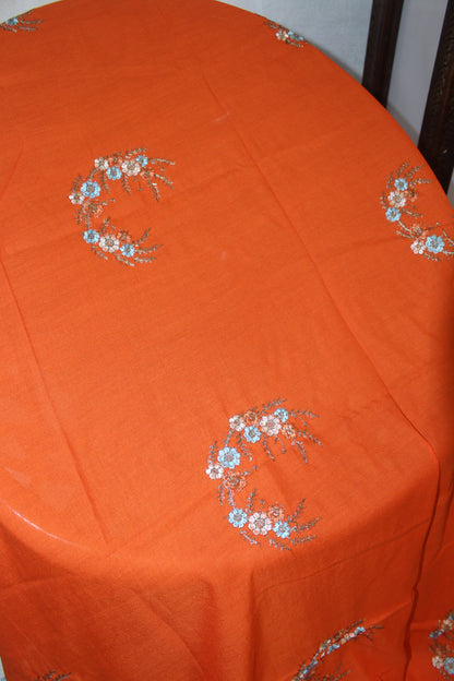 Summer Swiss Shawl Orange